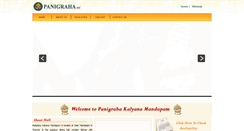 Desktop Screenshot of panigraha.com